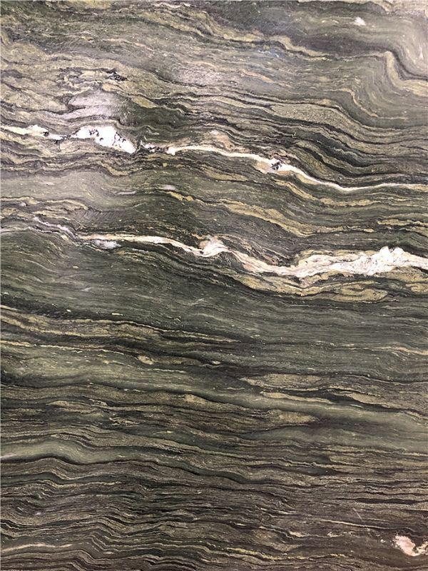 Fashion green granite polished slab(001)