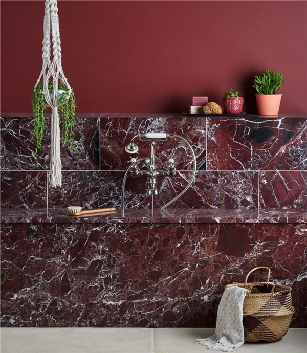 Rosso Levanto Marble Tile