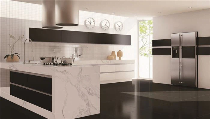 quartz master calacatta manhattan for kitchen top