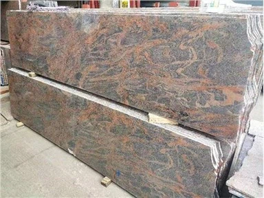 Višebojna crvena granitna ploča