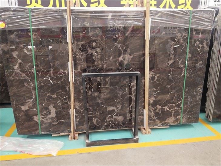 Chocolate Brown Marble Slabs