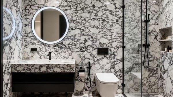 Calacatta Viola Quartz Bathroom Vanity top