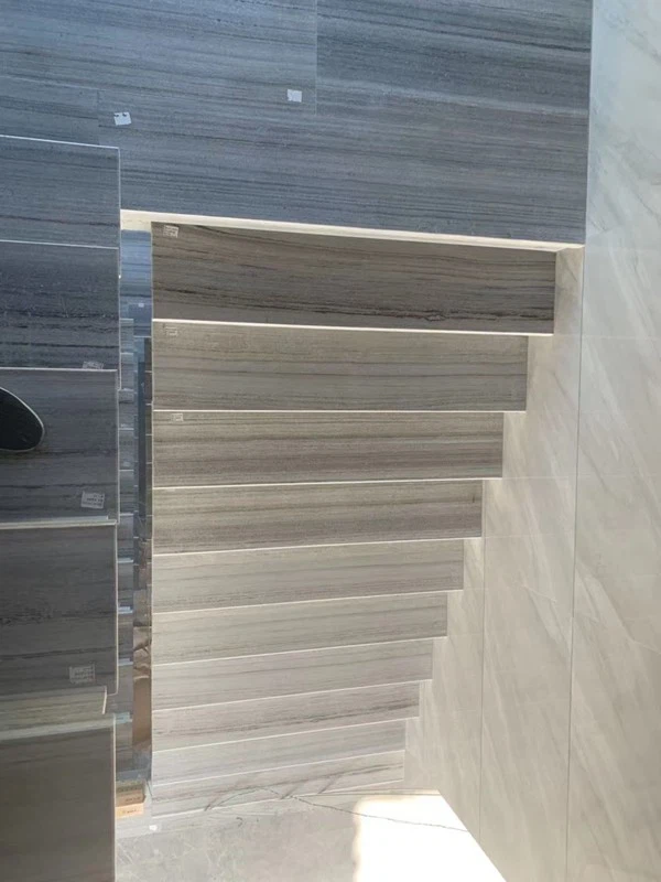 Crystal Wood Marble Stairs