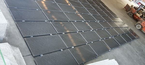 Honed Virginia Mist tiles