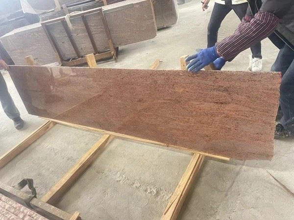 Multicolor Red Granite slabs