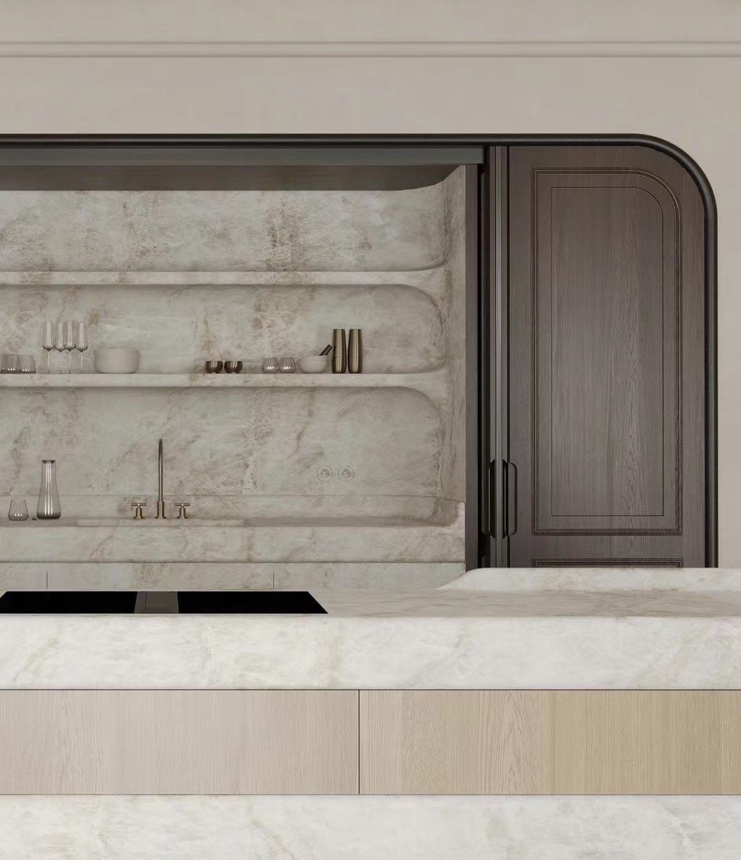 Taj Mahal Quartzite kitchen tops Taj Mahal Quartzite kitchen tops
