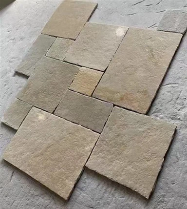 Antikno popločavanje od žutog vapnenca