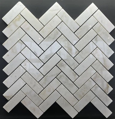 Zlatna mramorna riblja kost Calacatta