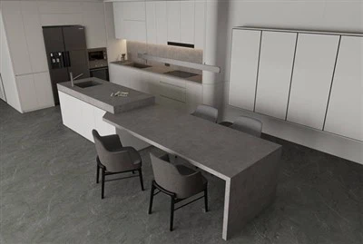 Njujorški sivi sinterirani kamen countertop