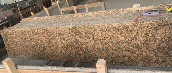 Yellow Fiorito Granite slabs